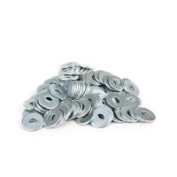 Arandela plana 3/8"" x 100 unidades