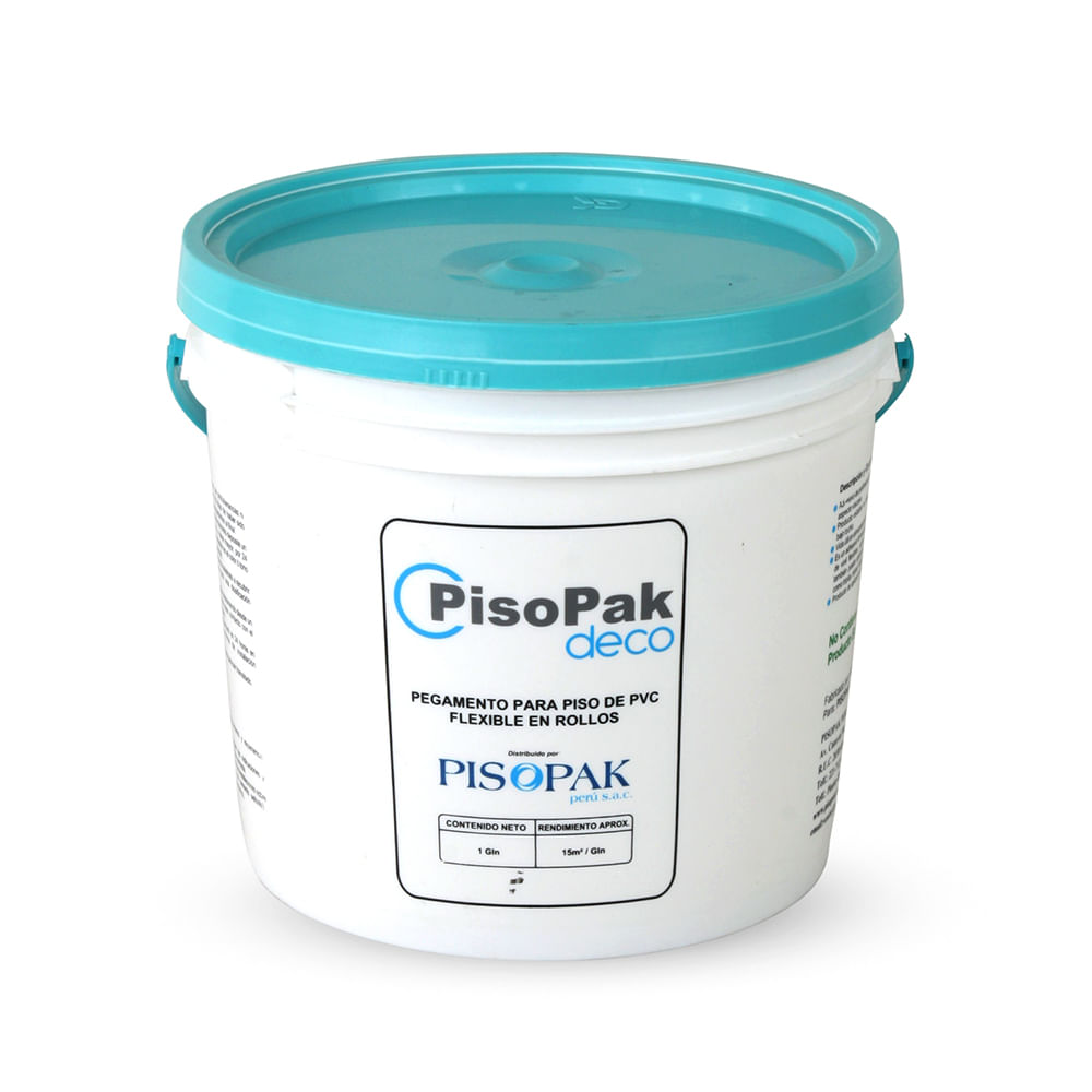 Pegamento para rollos 1 galón Pisopak
