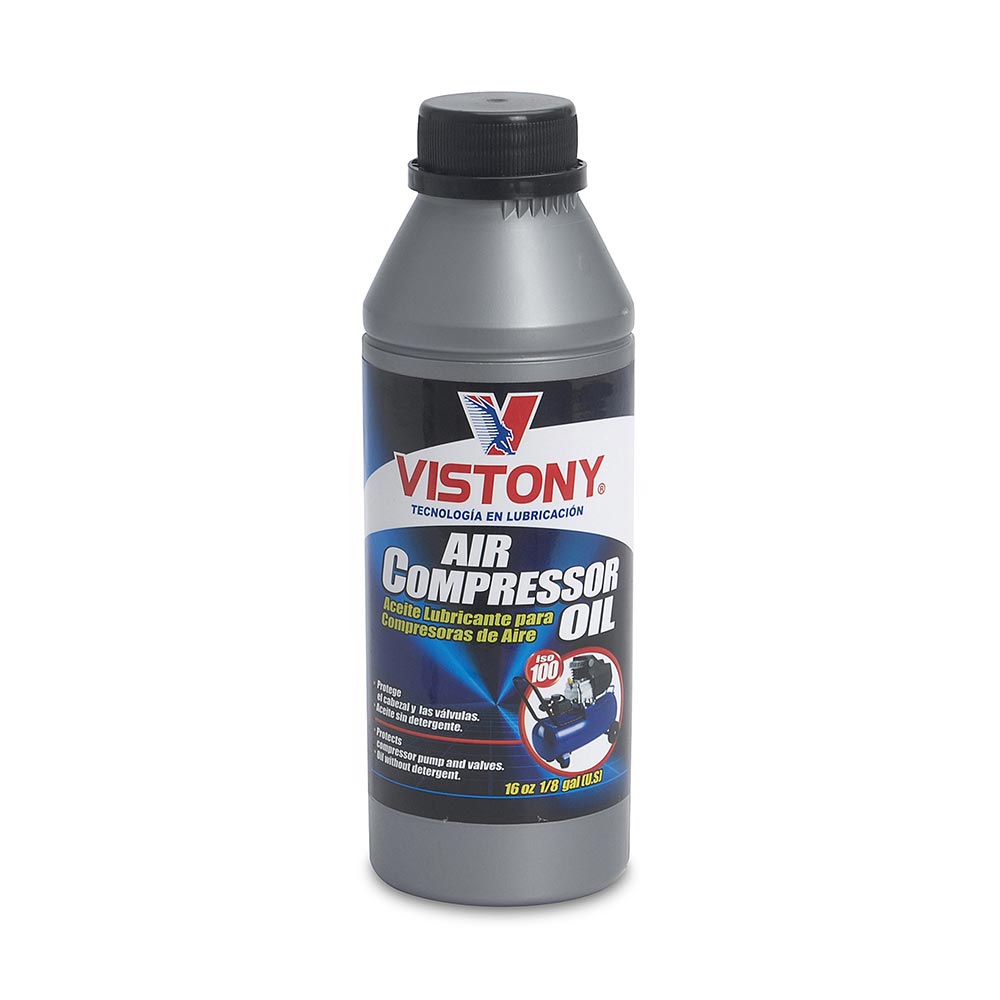 Aceite para Compresoras de Aire Vistony OIL ISO100 16oz 1/8 gal