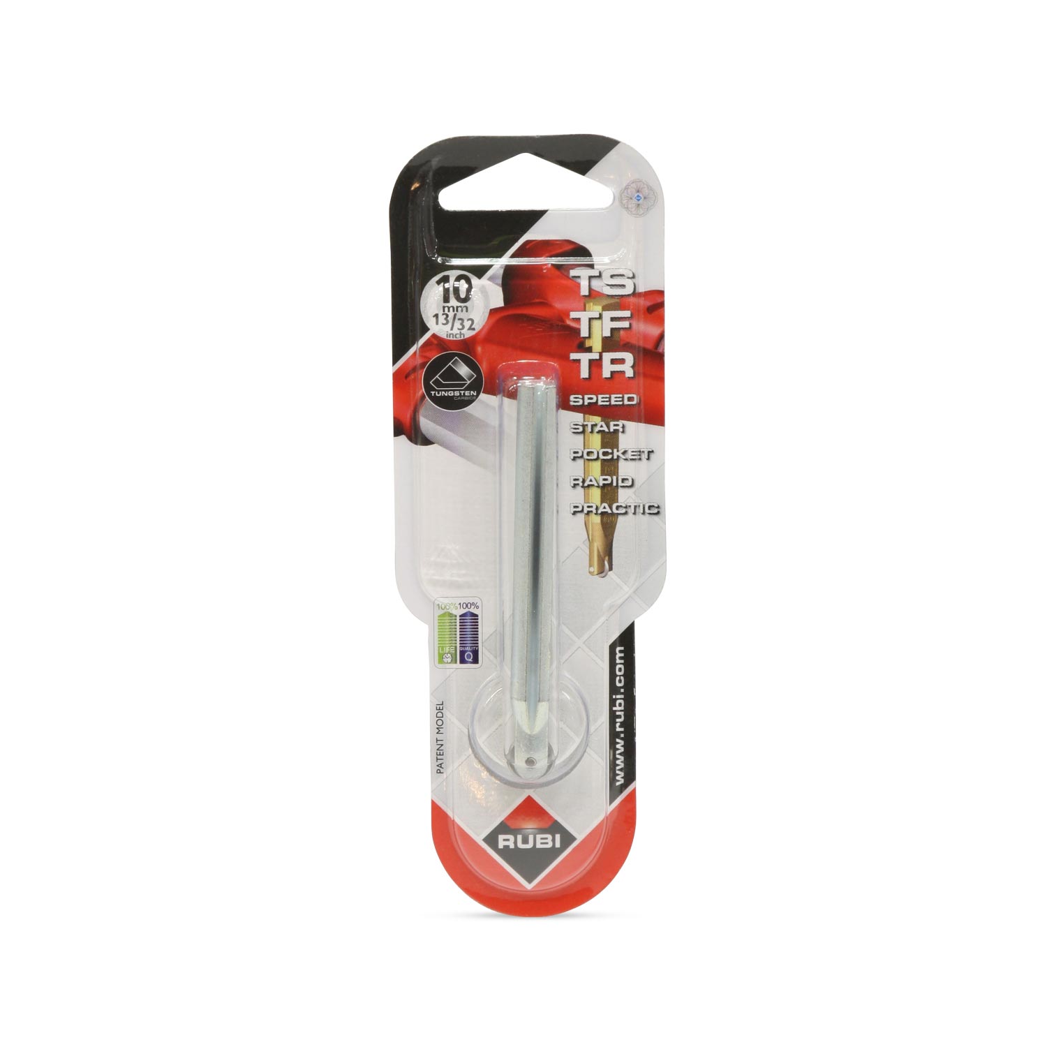 Rodel Widia de 10 mm Rubi