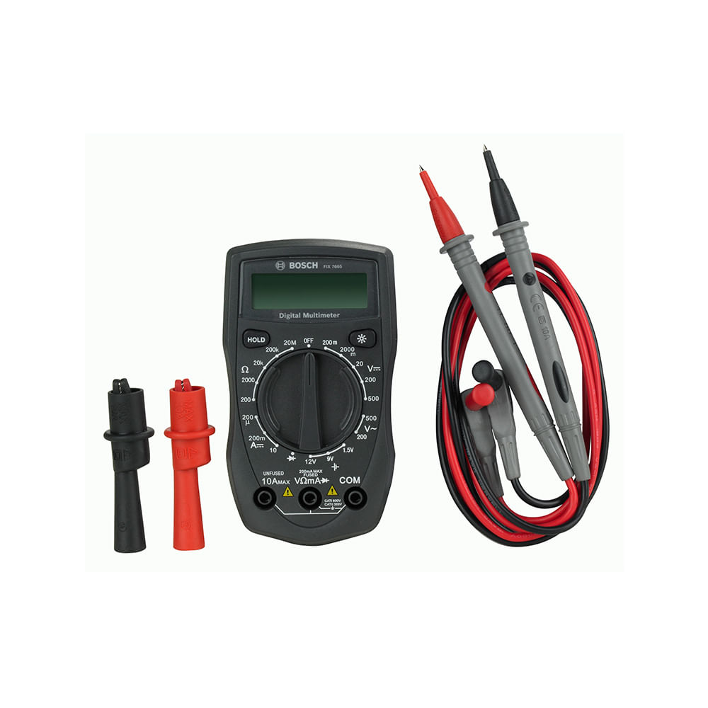 Multimetro digital profesional FIX 7665 Bosch Promart