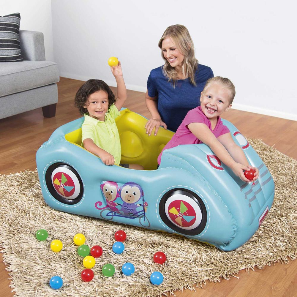 Carro Inflable con pelotas - Promart inflable de carro