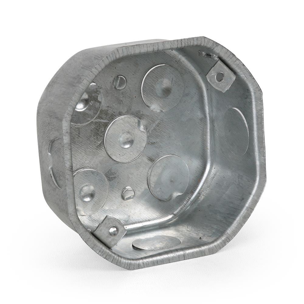 Caja Octogonal Liviana Metal 0.3mm Jormen