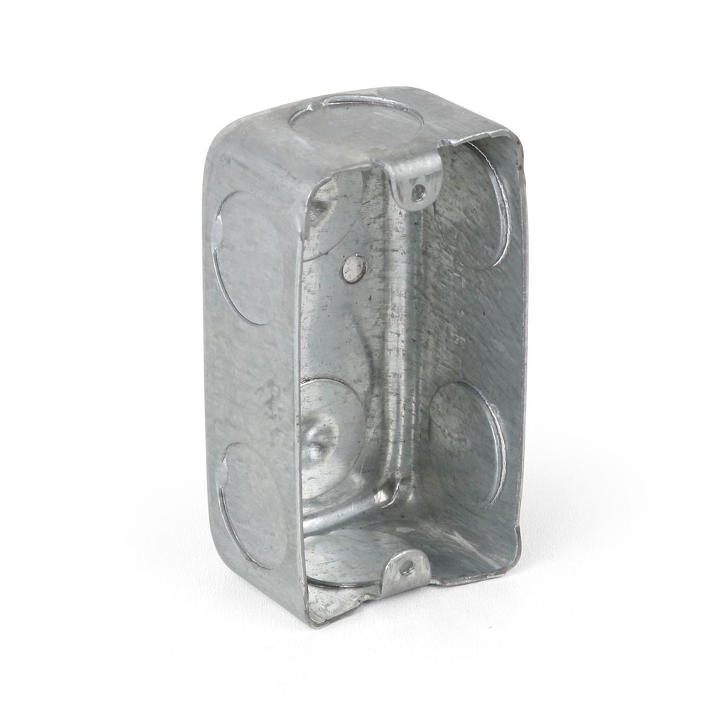 Caja de paso Rectangular 3/4" 1.5 mm Jormen