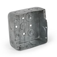 Caja Cuadrada Semipesada 3/4"" 0.9 mm Jormen