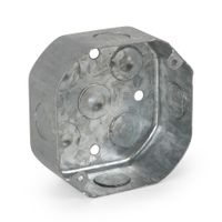 Caja Octogonal Semipesada Metal 1/2"" Jormen