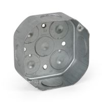 Caja Octogonal Semipesada Metal 3/4"" Jormen