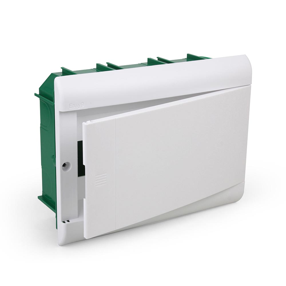 Tablero Empotrable IP40 12 Polos Schneider Electric Verde