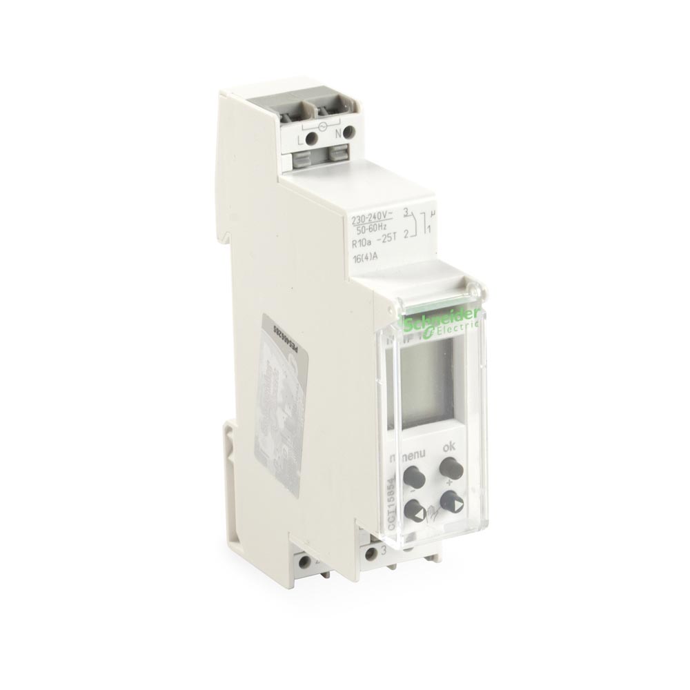 Cct15854 Schneider Programador Horario Digital Schneider Acti9 Ihp