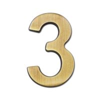 Número 3 de bronce Infafiza