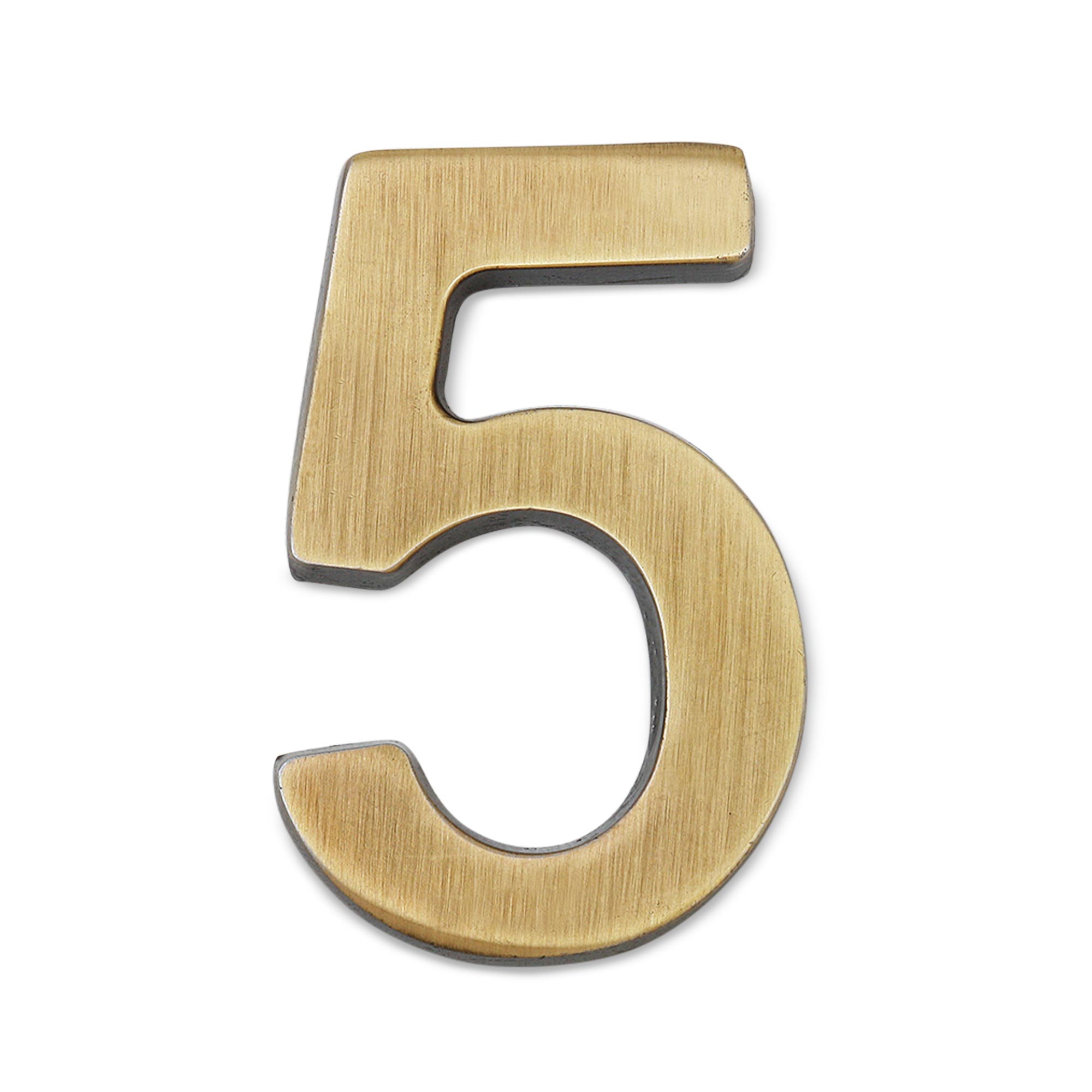 Número 5 de bronce Infafiza
