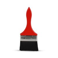 Brocha Nylon AGUILA 4' Roja para Pintura Látex
