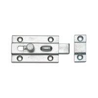 Picaporte plano Zinc 3"" Global Trader