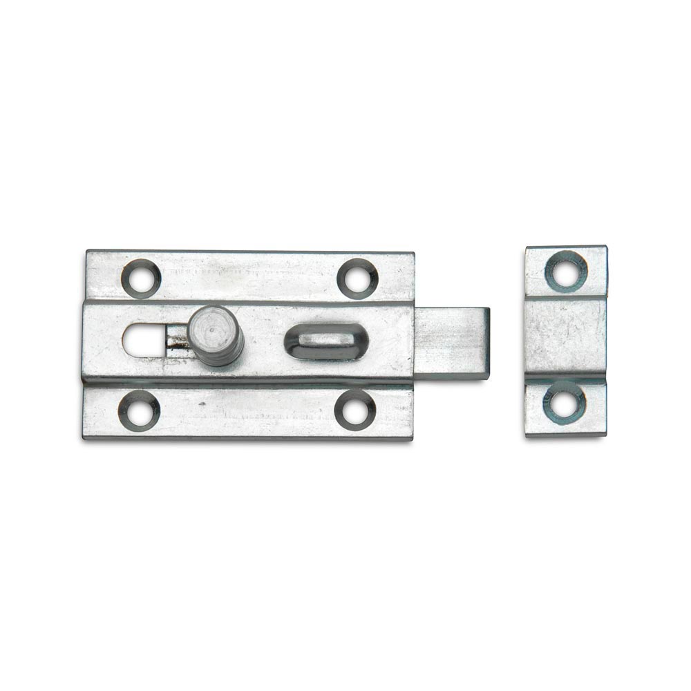 Picaporte plano Zinc 3" Global Trader