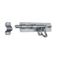 Cerrojo Zincado 5/8'x8' Disfermet con Oreja para Puertas y Portones