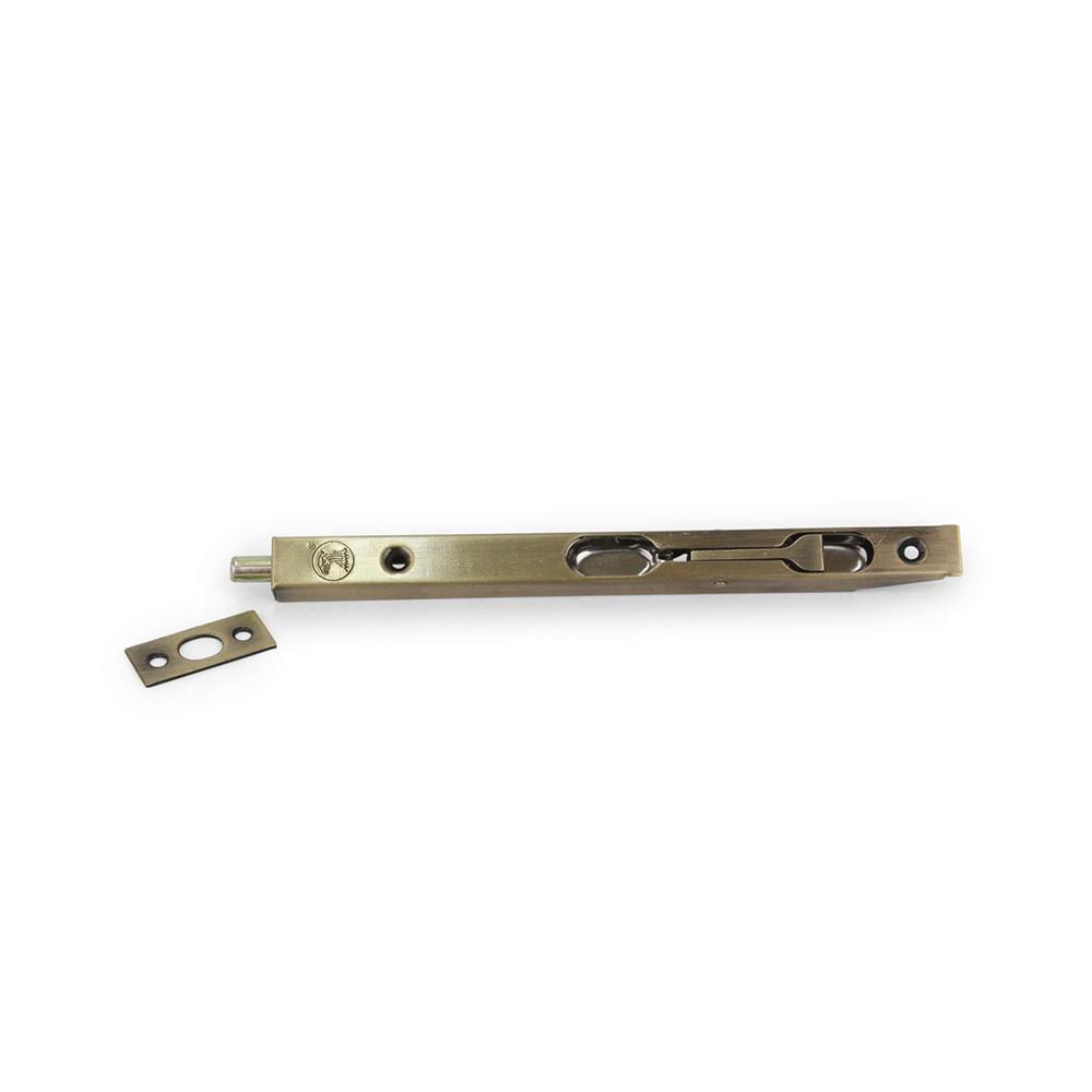 Picaporte embutido bronce antiguo 200 mm Halcon