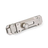 Cerrojo Persa Plateado Satinado 5"" Ozone