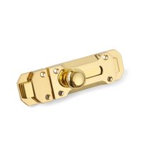 Picaporte zincado Oro 4"" Halcon