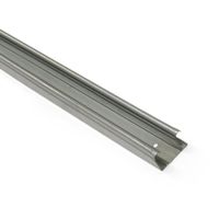 Riel Colgante Ducasse Acero Galvanizado Plata U20 x3mt