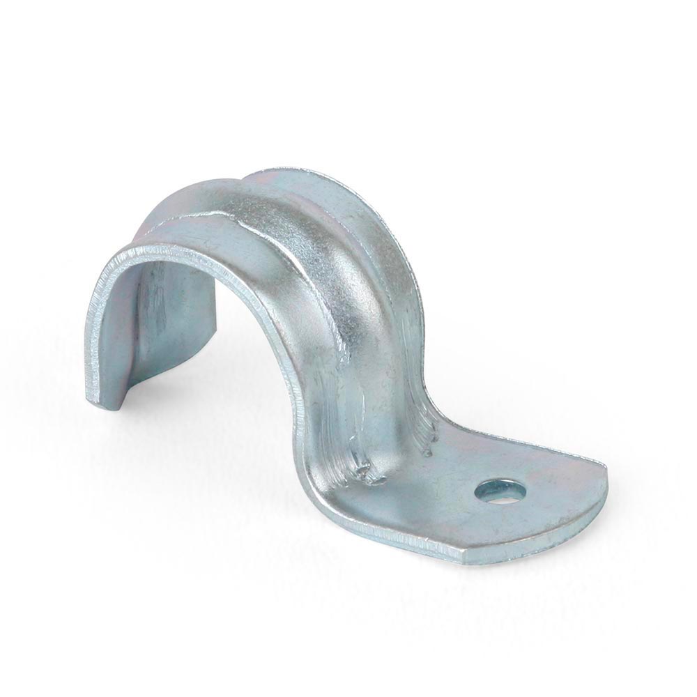 Abrazadera de Metal Jormen 1/2' con Oreja de 2mm Plata