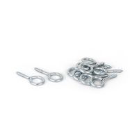 Armella cerrada niquelada 3/4"" x 10 unidades