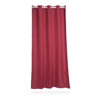 Cortina de Tela Poliéster Orange 140x250cm Color Guinda