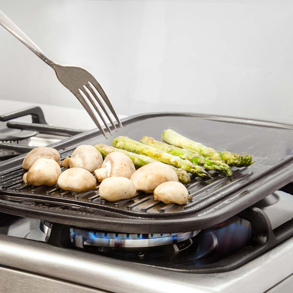 COCINA INDURAMA A GAS PARMA QUARZO 6 QUEMADORES