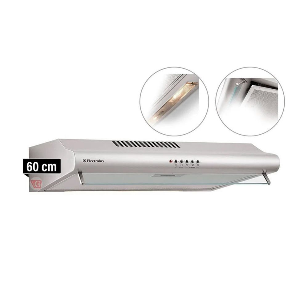 Campana Extractora ELECTROLUX EJSE242TBIS 3 Velocidades