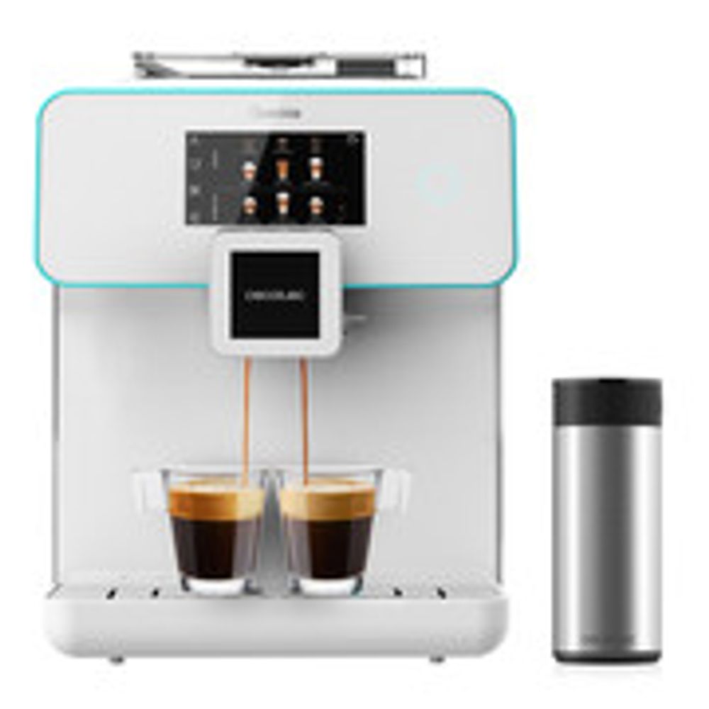 Power Matic-ccino 8000 Touch Serie Bianca Cafetera Superautomática Muele  Café Cecotec