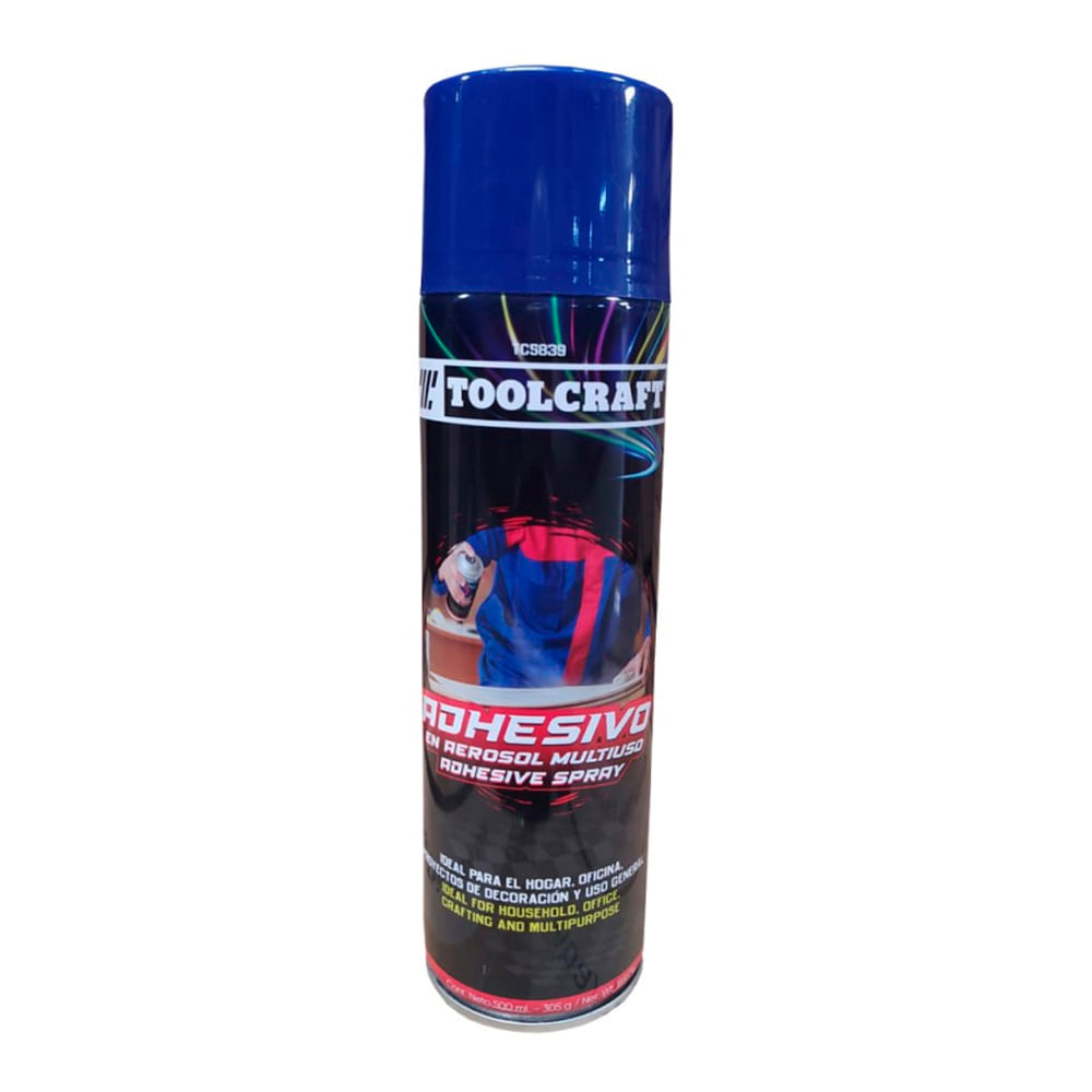 Adhesivo en Aerosol Multiuso 500ml Toolcraft TC5839