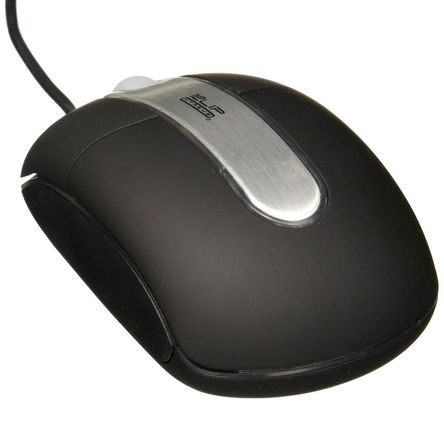 Ratón óptico negro PS2