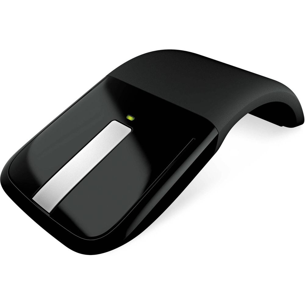 WUDEMWWFE Ratón táctil de arco Bluetooth, mouse plegable