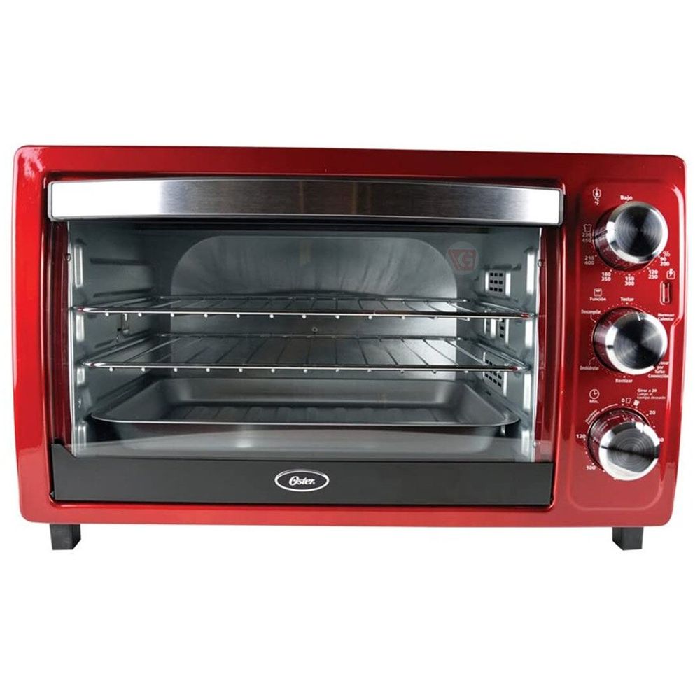 Horno Eléctrico Tostador 32Lt 6 Funciones OSTER TSSTTV7032R Rojo - Promart