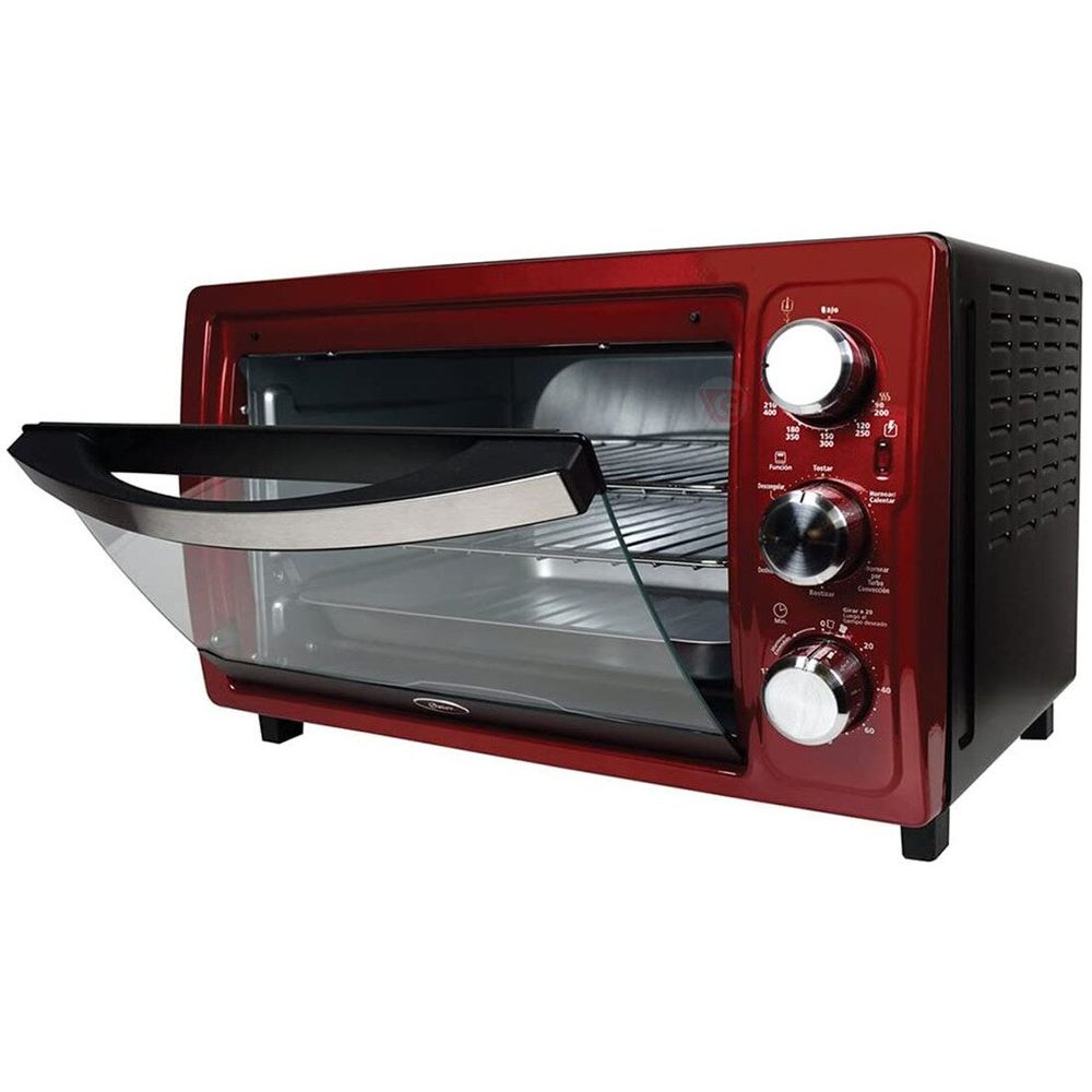 Horno Eléctrico Tostador 32Lt 6 Funciones OSTER TSSTTV7032R Rojo - Promart