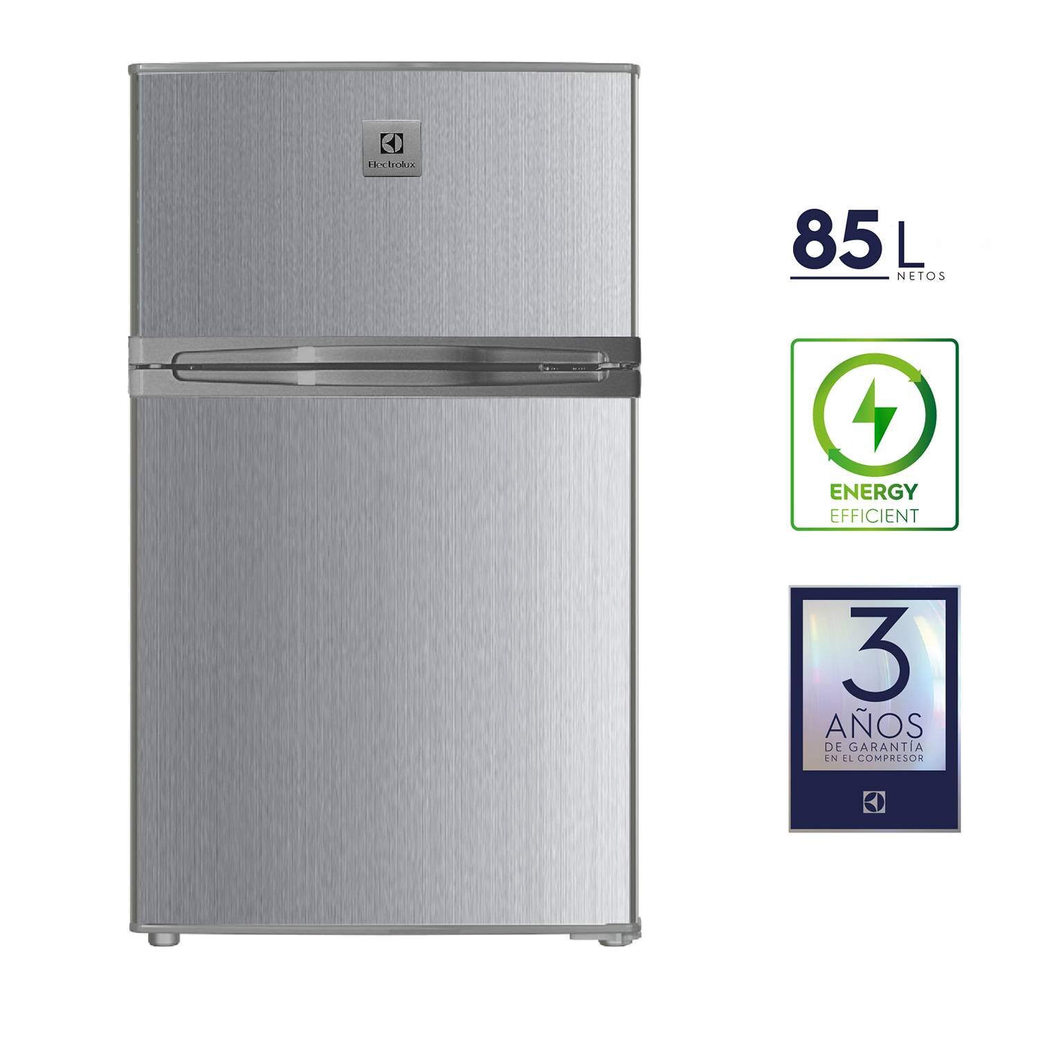 Frigobar Frost Two Doors Electrolux 85 Litros ERTM87G2HQS Silver
