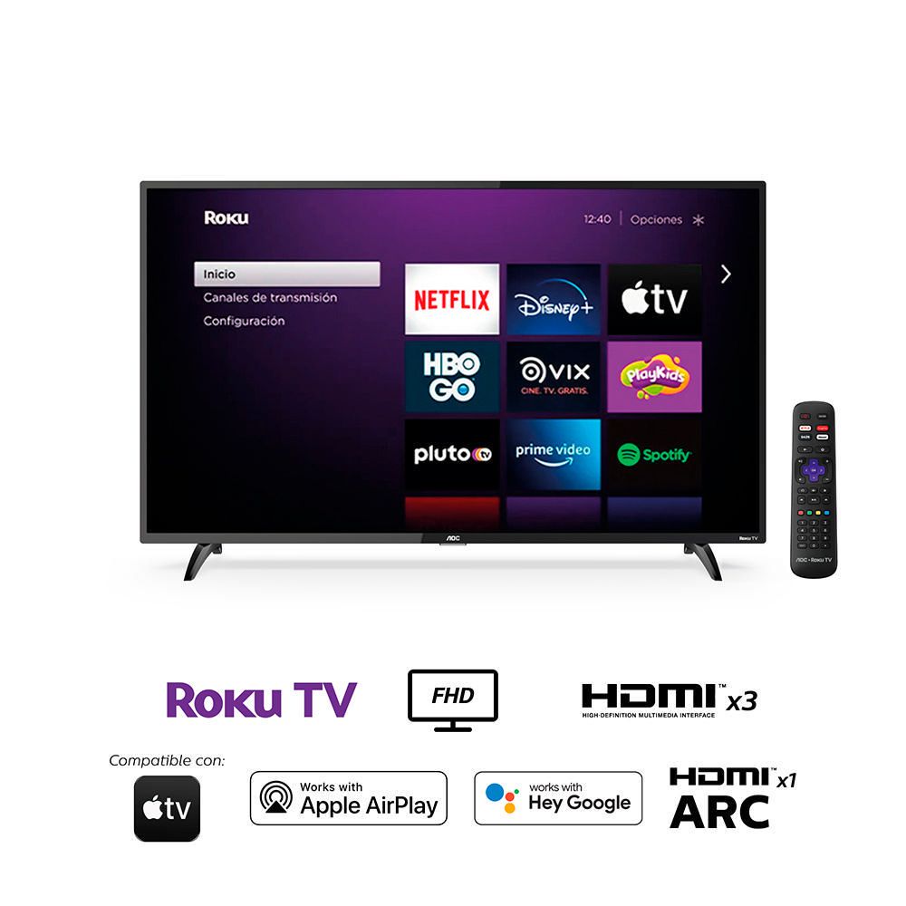 Televisor AOC LED SMART FHD 43" 43S5195