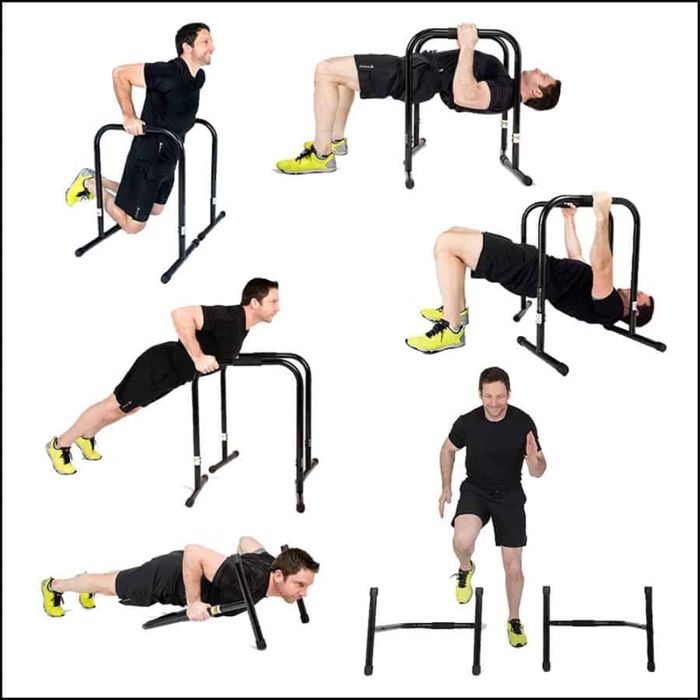 Barras Paralelas Importada Original Ejercicio Fitness Gym