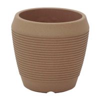 Maceta Egipcia Tramontina Modelo Egipcio Beige 31x29cm