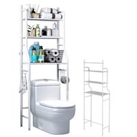 Organizador de Baño Estante Sobre Inodoro de 3 Niveles