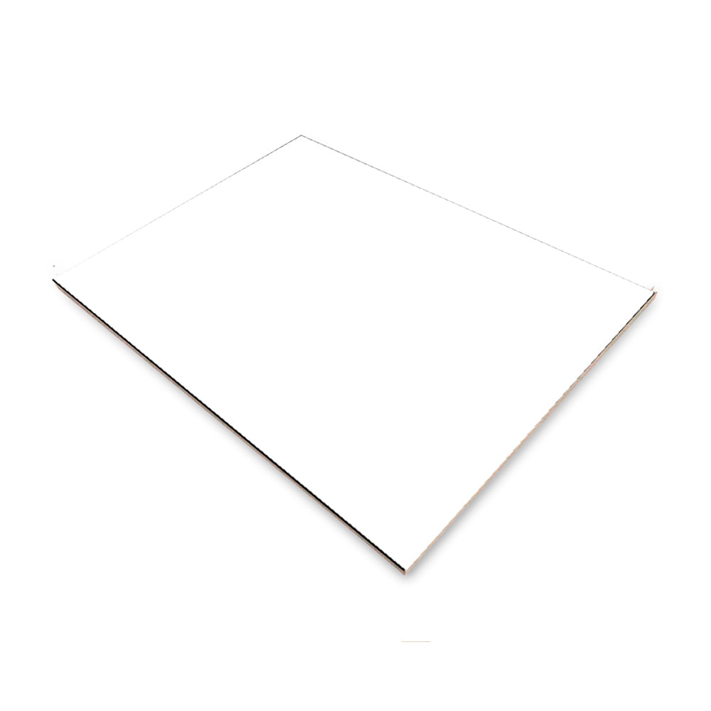Tablero HDF Durolac Blanco 2.8mm 1.85x2.44 metros