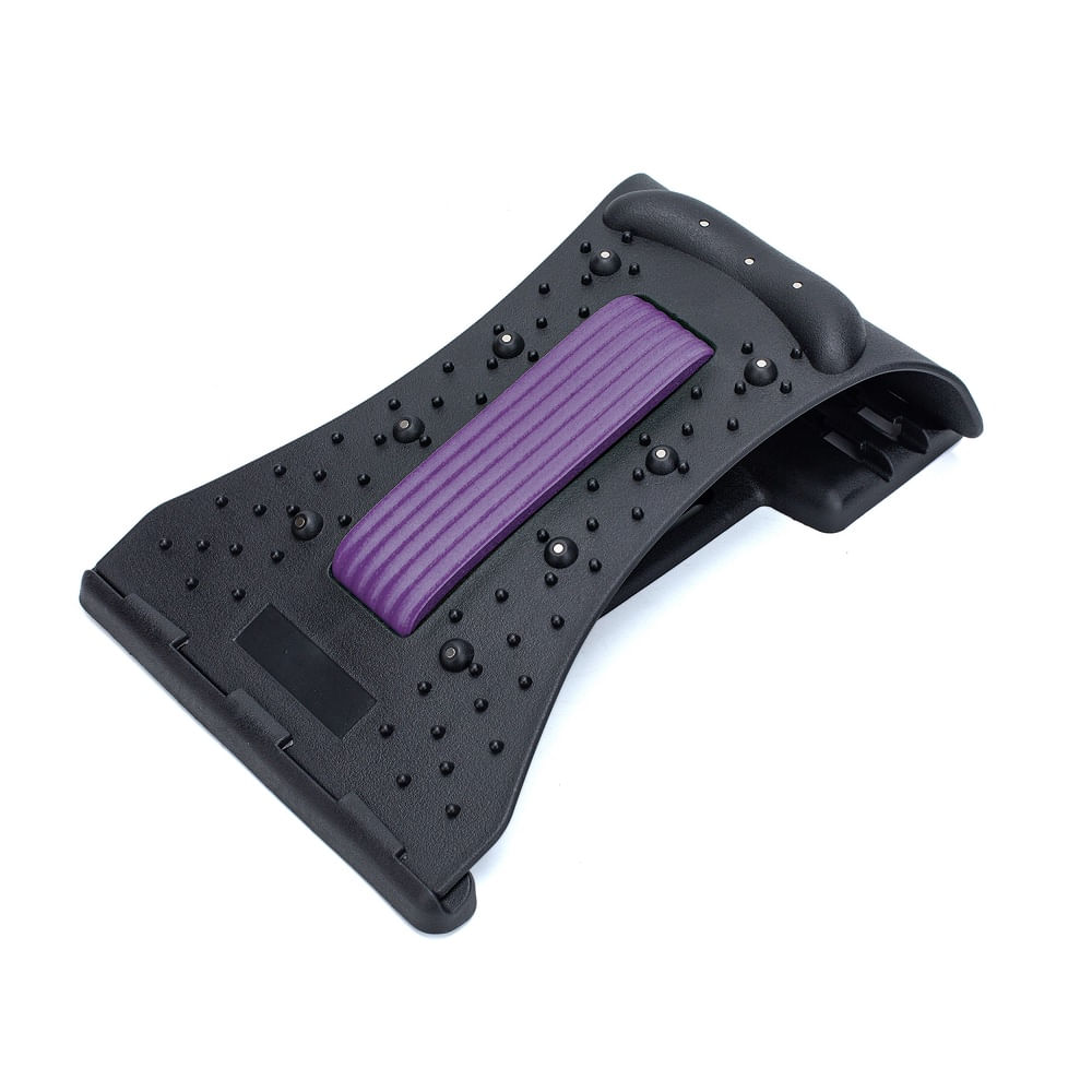 Dispositivo para Estirar Cervical Alivio Dolor Cuello y Hombros Corrector de Postura Morado