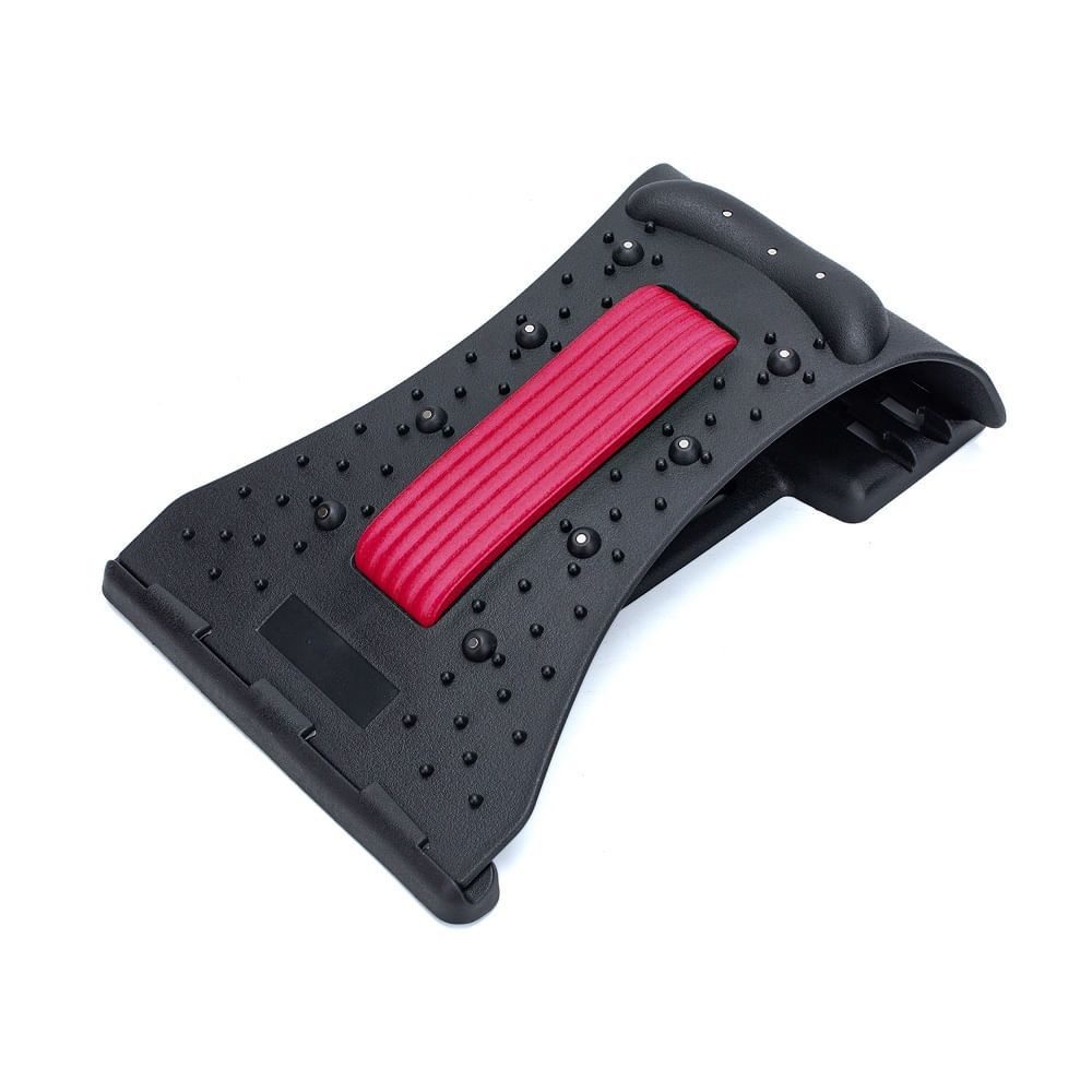 Dispositivo para Estirar Cervical Alivio Dolor Cuello y Hombros Corrector de Postura Rojo
