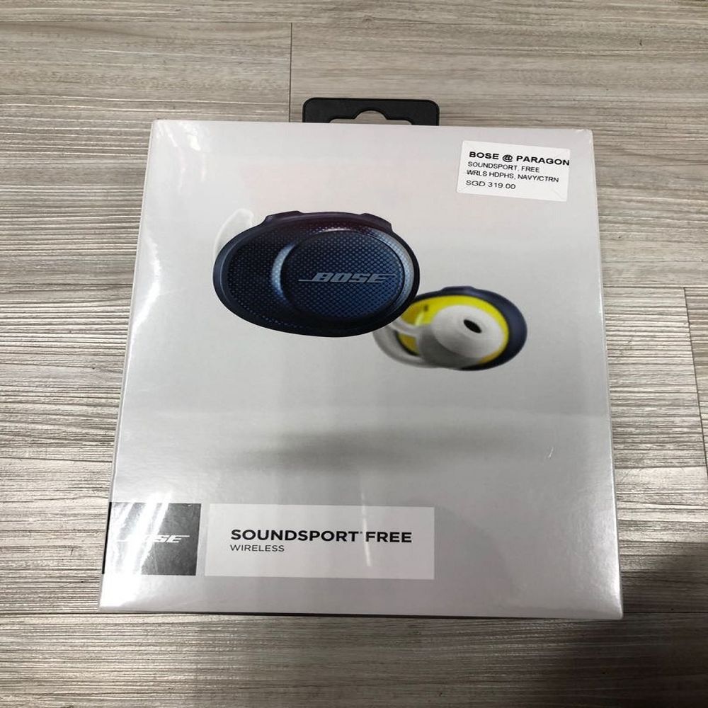 audífonos soundsport free azul bose