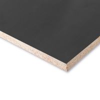 Tablero de melamina Negro 18mm 2.15x2.44 metros Vesto