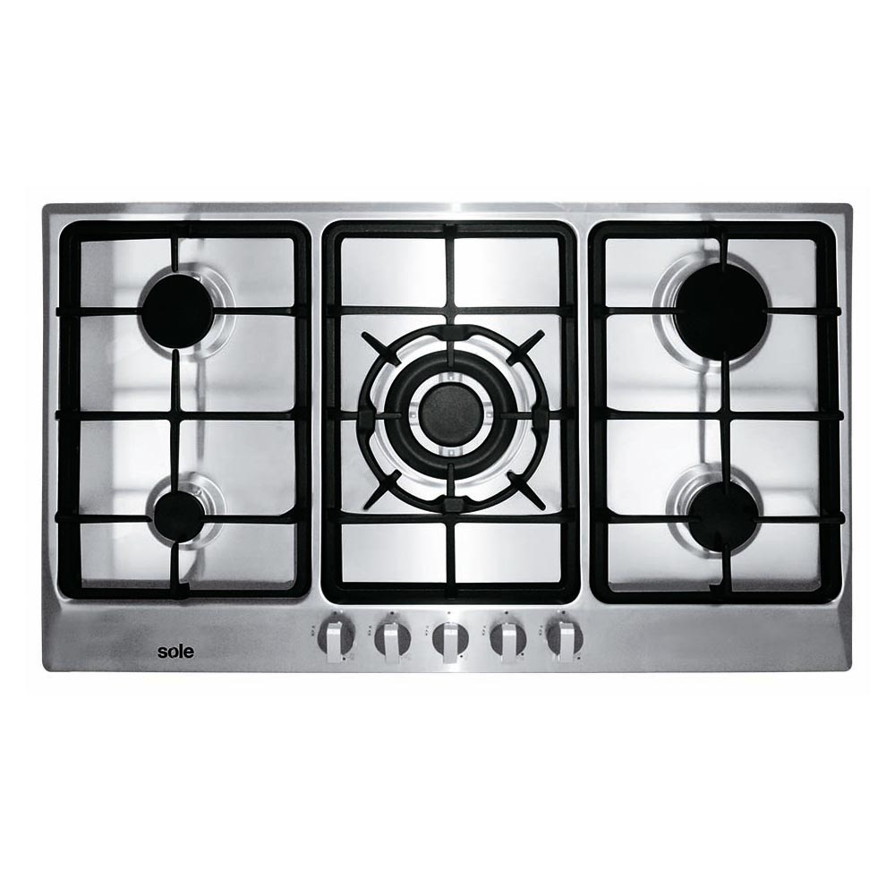 Cocina empotrable SOLCO038 5 hornillas - Promart