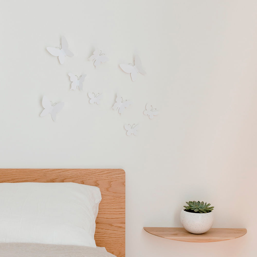 Mariposas decorativas para pared x9u Promart