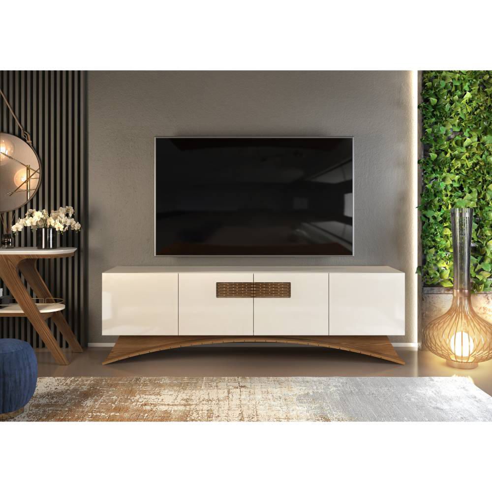 Mesa de TV 70"" Aurora Blanco