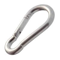 Gancho mosquetón de seguridad 4x40mm x4un Werken
