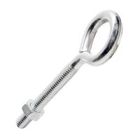 Perno Ojo Galvanizado Werken 3/8x4' para Cables y Cadenas