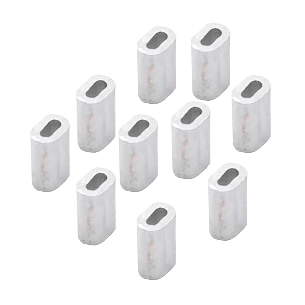 Presilla para cable 1/8" 10 piezas Werken